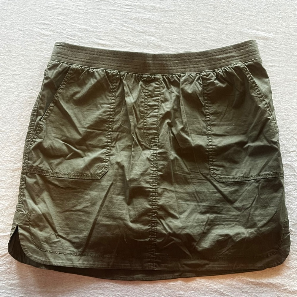 Chico's Olive Green Utility Skort